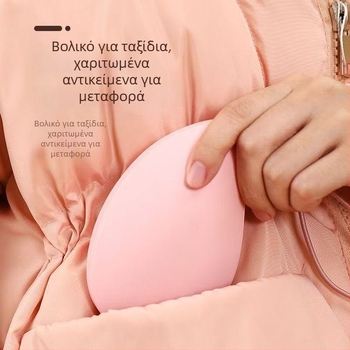 Μίνι θερμαντήρας χεριών USB με φως περιβάλλοντος – σχέδιο κινούμένων σχεδίων