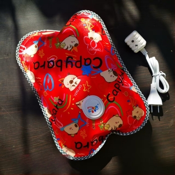 Hongtai επαναφορτιζόμενο μπουκάλι ζεστού νερού, ανθεκτικό σε εκρήξεις, θερμαντήρας χεριών και κρεβατιού, λεία επιφάνεια, χαριτωμένο, ηλεκτρικός θερμαντής σύμφωνα με εθνικά πρότυπα, ήδη γεμάτο με νερό