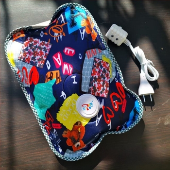 Hongtai επαναφορτιζόμενο μπουκάλι ζεστού νερού, ανθεκτικό σε εκρήξεις, θερμαντήρας χεριών και κρεβατιού, λεία επιφάνεια, χαριτωμένο, ηλεκτρικός θερμαντής σύμφωνα με εθνικά πρότυπα, ήδη γεμάτο με νερό