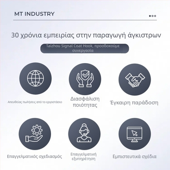 Σετ δύο κρεμάστρες τοίχου για παλτά, διπλός γάντζος, κράμα αλουμινίου