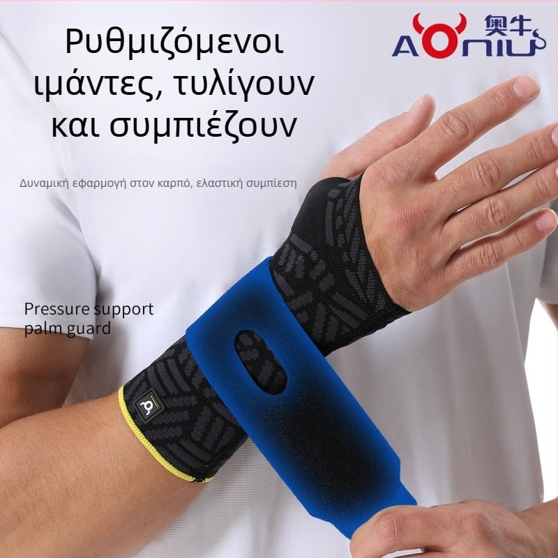 Aoniu αθλητικά προστατευτικά καρπού, unisex – προστασία από διαστρέμματα και προστασία της θήκης τένοντα, στήριξη καρπού, προστασία παλάμης, για μπάσκετ