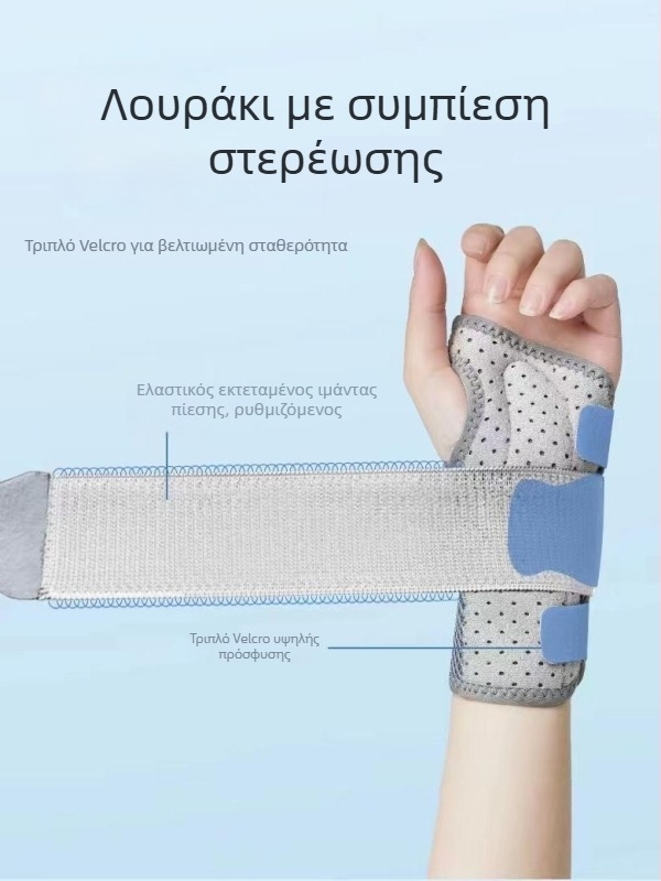 Σετ στηρίγματος καρπού για αποκατάσταση διαστρέμματος και τραυματισμών στις αρθρώσεις