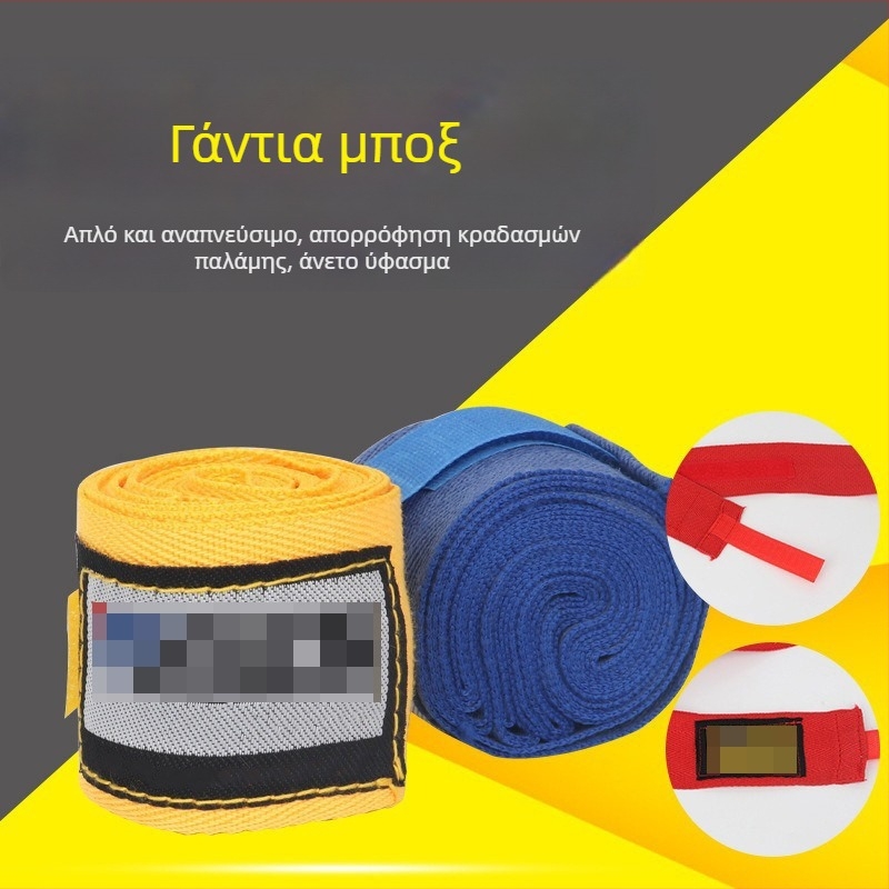 Απορροφητικά ιδρώτα περιδέματα καρπού για μποξ και πολεμικές τέχνες, βαμβατικά, στήριξη καρπού Muay Thai και Sanda