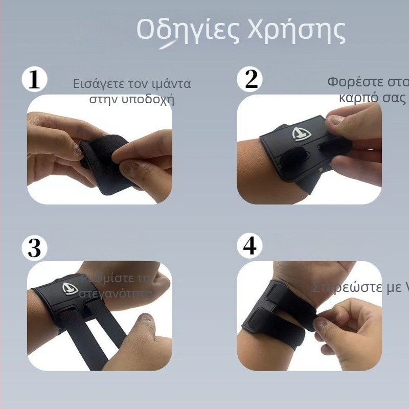 Νάρθηκας καρπού για διάστρεμμα και βλάβη της περιτονίας τένοντα – σταθεροποιητικός ιμάντας καρπού για τένις, μπάντμιντον και αποκατάσταση αθλημάτων