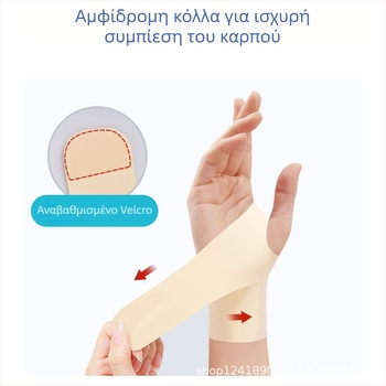 Νέος Αναβαθμισμένος Θερμοπιεσμένος Αθλητικός Προστατευτής Καρπού για Μπάντμιντον με Υποστήριξη Συμπίεσης για Άνδρες και Γυναίκες