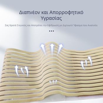 Προσαρμοσμένη ζώνη οστομίας με διαπνέουσα ελαστική θήκη σακούλας και ευρύτερη ζώνη