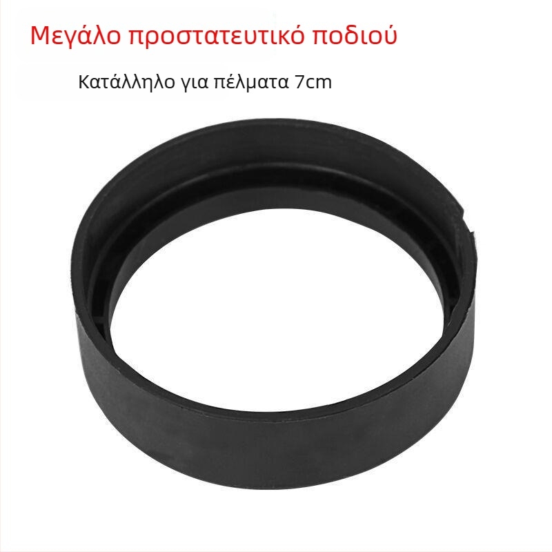 Αξεσουάρ ψαρέματος για καρέκλα και σκαμπό από ανοξείδωτο ατσάλι, παχύτερη μεγάλη πλάκα ποδιού και στήριγμα ποδιού με νύχι