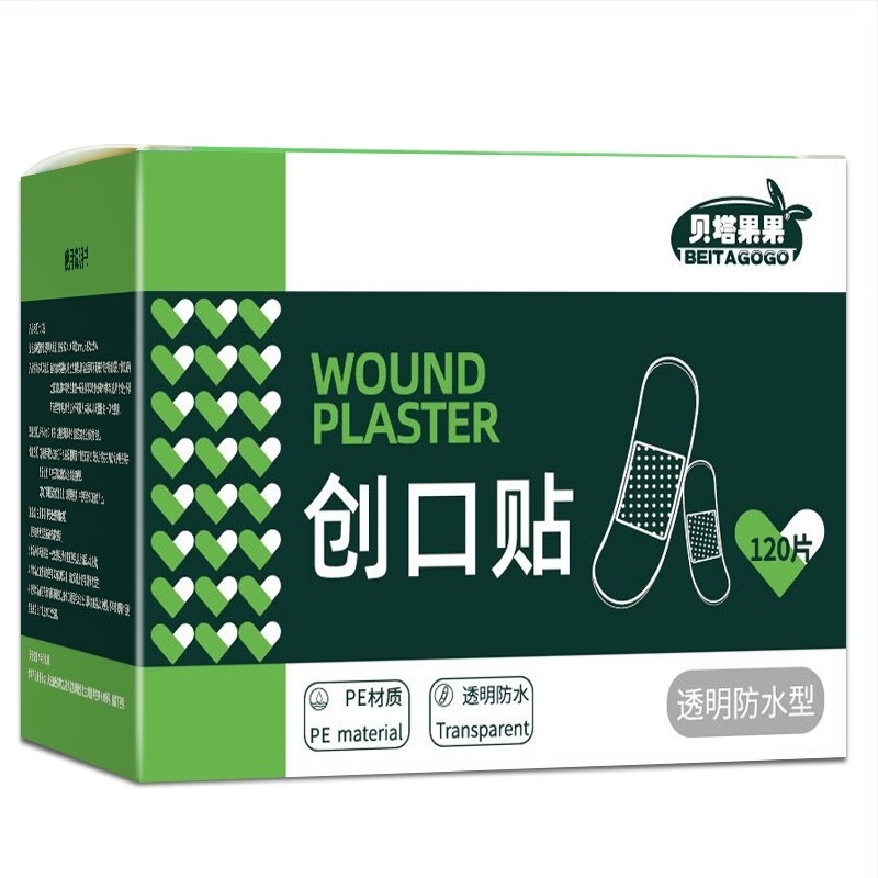 Beta Fruit Διαφανής αδιάβροχος επίδεσμος τραύματος με αιμόσταση, μικροπόρο διαπνέων για τα πόδια