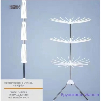 Αναδιπλούμενο ράφι προβολής σε μορφή φανού-ομπρέλας για παιχνίδια