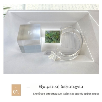 Διαφανής ακρυλική βάση προβολής ρολογιών για μηχανικά ρολόγια, έκθεση και αποθήκευση