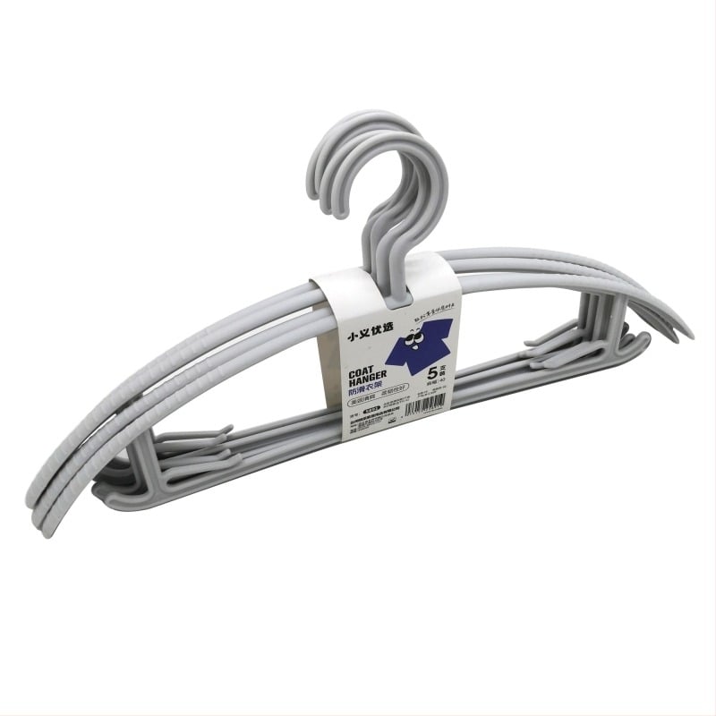 Αντιολισθητική πλαστική κρεμάστρα ρούχων για οικιακή χρήση, μοντέλο 5891