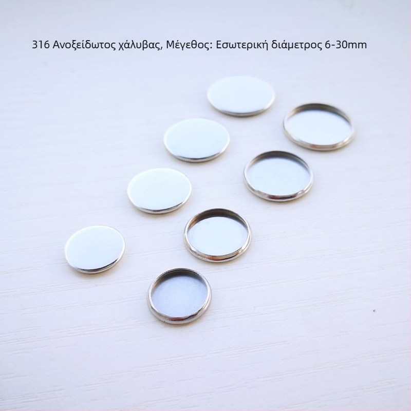 316 ανοξείδωτο ατσάλι εσωτερικός κύκλος 6–30 mm εξαρτήματα πλάκας λίθων
