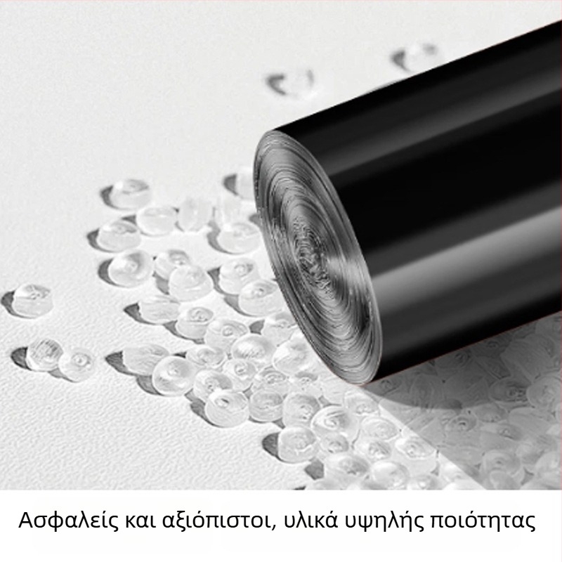 Μπλε σακούλες σκουπιδιών σε στυλ γιλέκας, 75 τεμάχια, παχύτερες, οικιακές μιας χρήσης