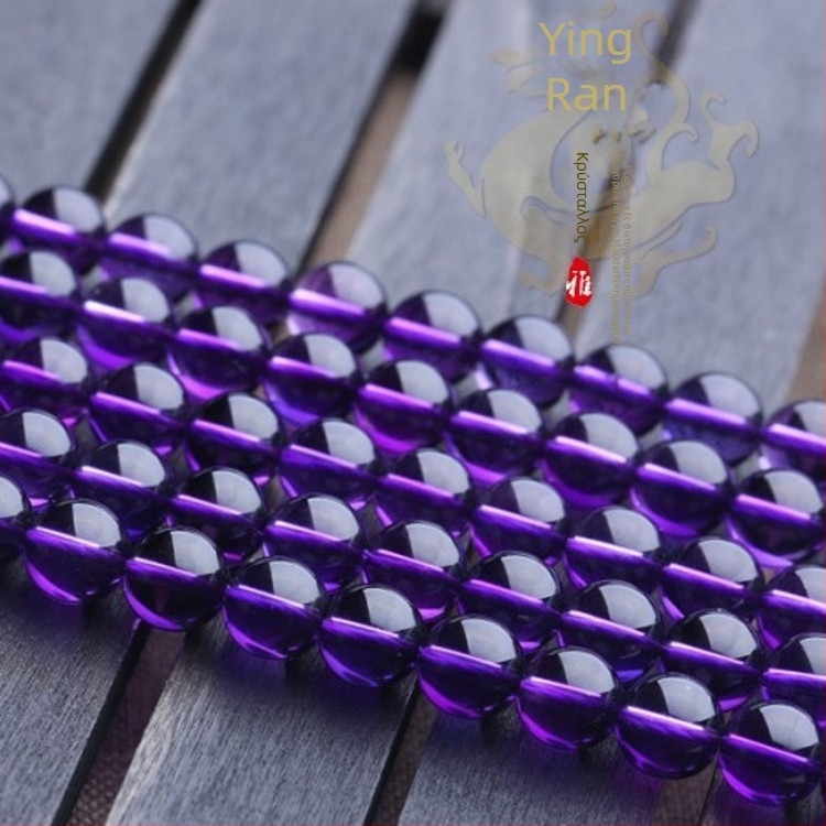Αμέθυστος ημιτελείς χάντρες για DIY κοσμήματα, φυσικός κρύσταλλος
