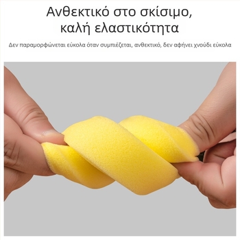 Κύκλος σφουγγαριού γυαλίσματος για εσωτερικό αυτοκινήτου, δερμάτινος καναπές και παπούτσια, συμπαγής τετράγωνη πάστα καθαρισμού