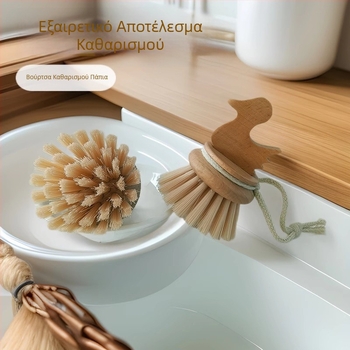 Manzhu Home βούρτσα καθαρισμού από FSC πιστοποιημένο ξύλο σε σχήμα πάπιας και φάλαινας για κουζίνα, εστία, πιάτα και νεροχύτη