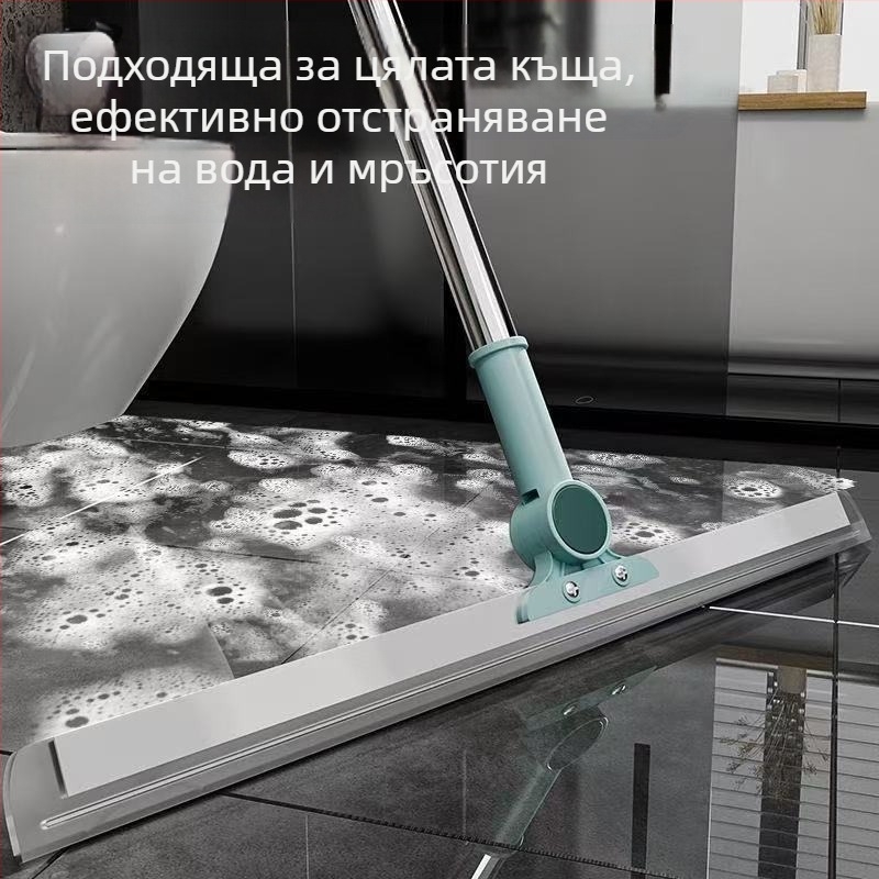 Αναδιπλούμενος σιλικονούχος καθαριστής μπάνιου για μαλλιά, γυαλί και τουαλέτα