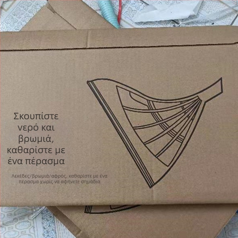 Κορεατική υψηλής τεχνολογίας μαγική σκούπα οικιακής χρήσης, πλαστικό ξυστήρι για τον καθαρισμό πλακιδίων μπάνιου, απομάκρυνση νερού, τηλεσκοπικό εργαλείο καθαρισμού