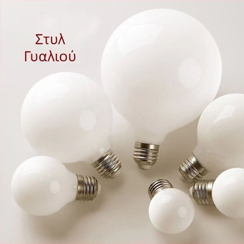 Γυάλινο LED φως Dragon Ball Bubble για πολυέλαιο τραπεζαρίας και καθρέφτη μακιγιάζ, προστασία ματιών, 2700K ζεστό λευκό, υψηλό CRI