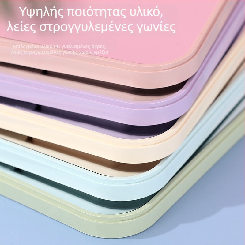 Καθρέφτης μακιγιάζ για επιτραπέζιο, αναδιπλούμενος, μεγάλος μονόπλευρος καθρέφτης, φορητός για φοιτητικό δωμάτιο