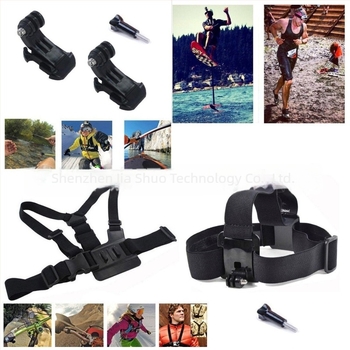 Αξεσουάρ GoPro Hero12, σετ 8 τεμαχίων σε μεσαία τσάντα για εξωτερική κάμερα αθλητικών δραστηριοτήτων, κατάδυση, σερφ, ποδηλασία, εκτός δρόμου