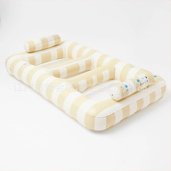 Διπλή φουσκωτή ξαπλώστρα για παραλία και πισίνα