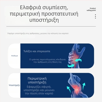 Ρυθμιζόμενο στήριγμα αντίχειρα-καρπού για διαστρέμματα αρθρώσεων, προστατευτικό τένοντα καρπού, μανσέτα αντίχειρα για χρήση με ποντίκι