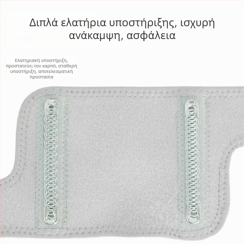 Αθλητικό προστατευτικό καρπού για μπάσκετ και μπιτντόν, νεοπρέν ελαστικό στήριγμα για αποκατάσταση από τραυματισμό στην θύλακα τένοντα, σταθερός προστατευτικός ιμάντας καρπού