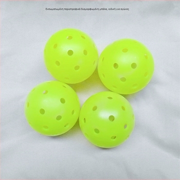 Μπάλα pickleball X-40 με θαμπή επιφάνεια, 40 οπές, χωρίς ραφή, μονοκόμματη κατασκευή για αγώνες