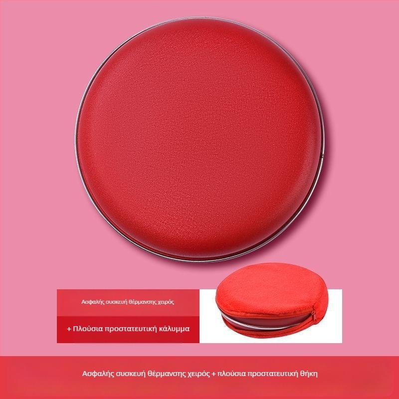 Επαναφορτιζόμενος κεραμικός δίσκος θέρμανσης χεριών – ανθεκτικός σε εκρήξεις, θέρμανση χωρίς νερό για ζεστασιά το χειμώνα