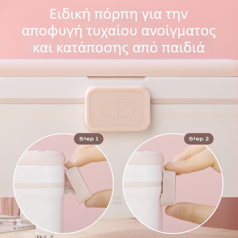 Camellia ιατρικό κουτί οικιακής χρήσης, μεγάλης χωρητικότητας, πολυεπίπεδο, με πολλά διαμερίσματα για επείγουσα φροντίδα και αποθήκευση ιατρικών προϊόντων