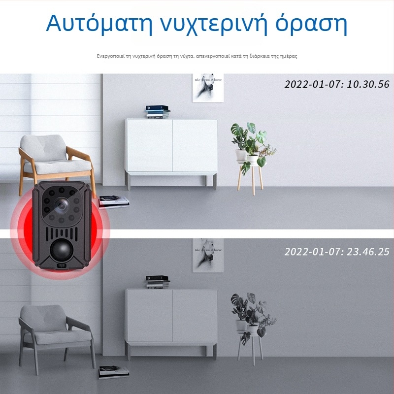 MD31PIR Κλιπ-Κάμερα HD, 11 ώρες μπαταρία, υπέρυθρη νυχτερινή όραση, ανίχνευση κίνησης, καταγραφέας εξωτερικών αθλημάτων