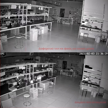 Κάμερα AI για αναγνώριση πινακίδων και προσώπων, όλα σε ένα, PTZ, 5 MP, εσωτερική και εξωτερική χρήση