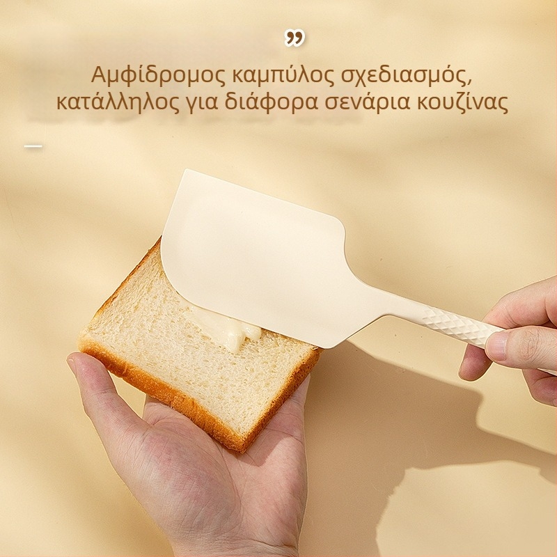 Ιαπωνικού στυλ σιλικόνη σπατούλα για κρέμα, βούρτσα λαδιού και ενσωματωμένη σπατούλα, ποιότητας τροφίμων, ανθεκτικό στις υψηλές θερμοκρασίες εργαλείο για ψήσιμο.