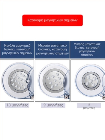 Πλήρως μαγνητικό πιάτο δολώματος για καθολική θήκη ψαρέματος, ισχυρός μαγνήτης, τρία σε ένα, μίνι δοχείο δολωμάτων σε μορφή δίσκου