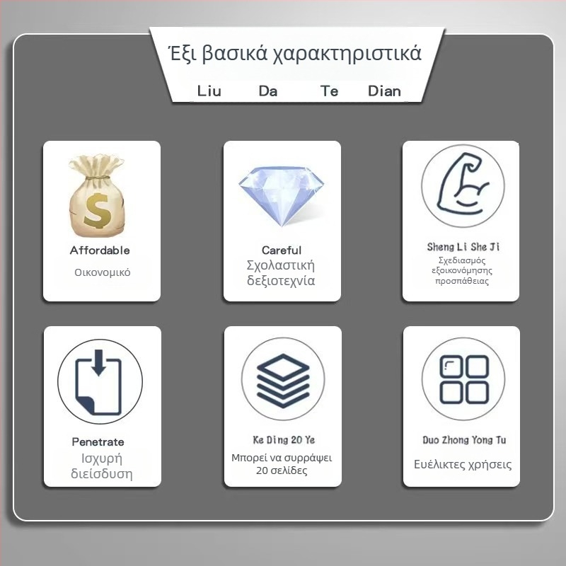 Yunfeng 9943 Χειροκίνητος Σταπερ για Εξοικονόμηση Κόπου σε Συσκευασία Διανομής, Μοντέλο YF10