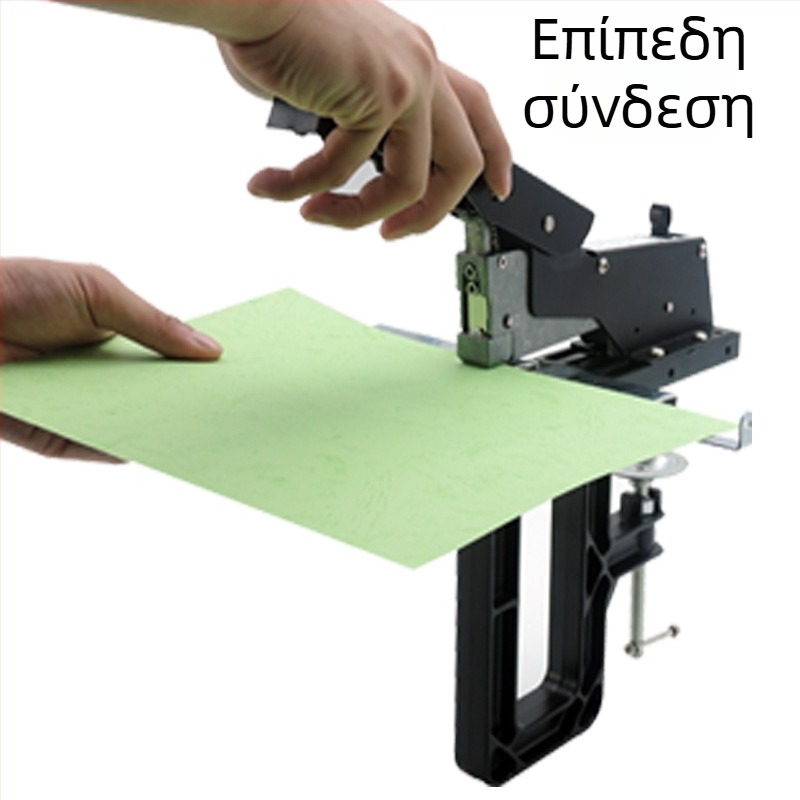 SH-04 επιτραπέζιος χειροκίνητος στάπερ, βαρέος τύπου, χωρητικότητα έως 60 φύλλα, πάχος δέματος 6,5 мм, συμβατός με στάπερ 24/6, 23/8, 23/10