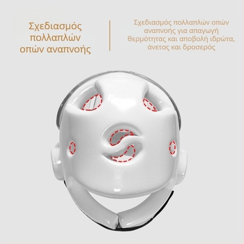Κράνος Ταεκβοντό με μάσκα, ενσωματωμένη προστασία κεφαλής για παιδιά και ενήλικες, σχεδιασμός με άνοιγμα στο στόμα για προπονήσεις Σάντα και μαχητικά αθλήματα