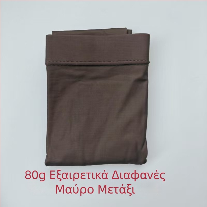 Far East 8110 Ανοιξιάτικο-Φθινοπωρινό μαύρες διαφανείς καλσόν για γυναίκες, γυαλιστερή εμφάνιση γυμνών ποδιών