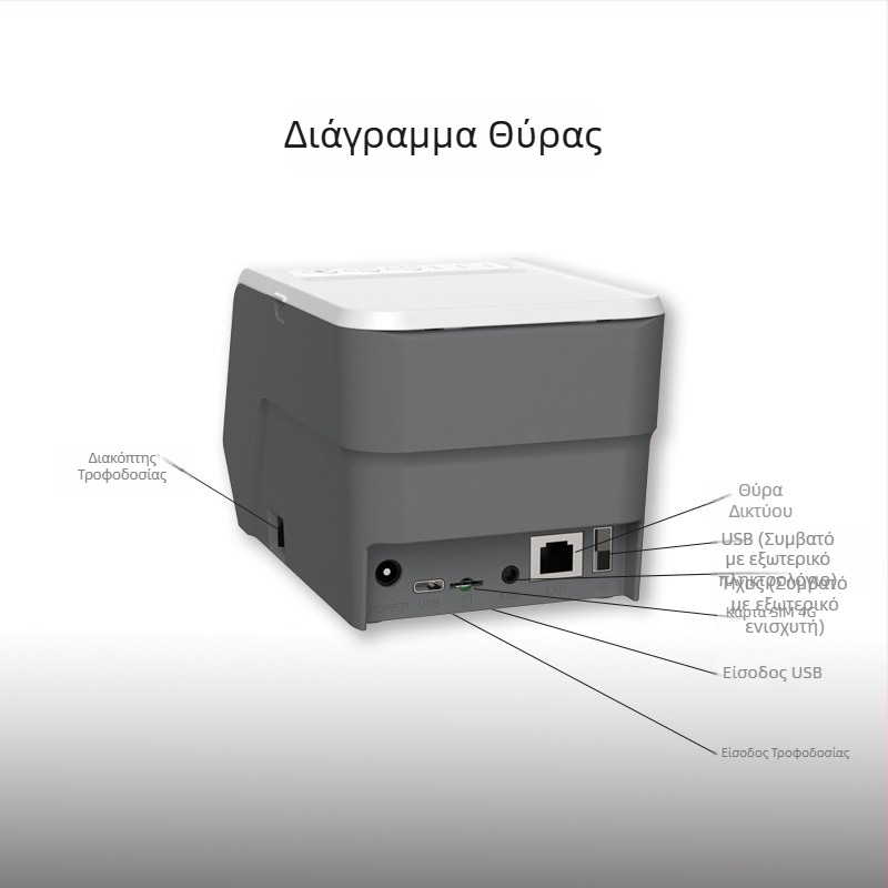 4G συσκευή σάρωσης QR κωδικού και εκτύπωσης όλα-σε-ένα για ομαδικές αγορές, εξαργύρωση κουπονιών, αυτόματη εκτύπωση, cloud printer, MQTT ενσωμάτωση με τρίτες πλατφόρμες