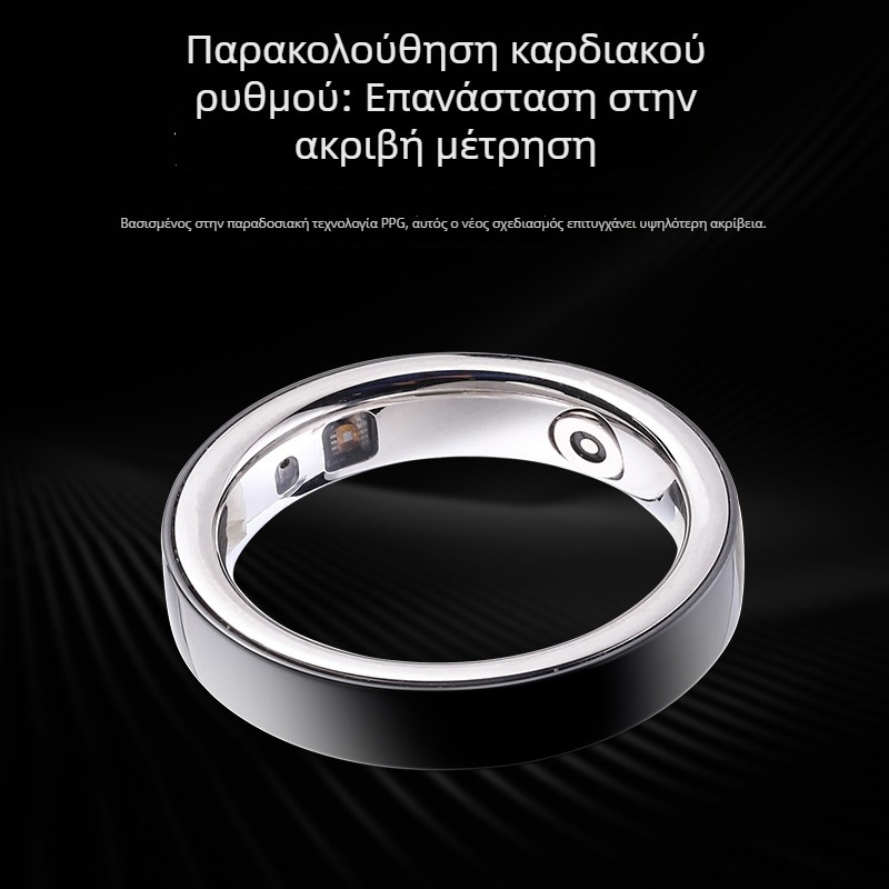 IF-R03C Αδιάβροχο έξυπνο δαχτυλίδι για ζευγάρια, παρακολούθηση καρδιακού ρυθμού και ύπνου, Bluetooth