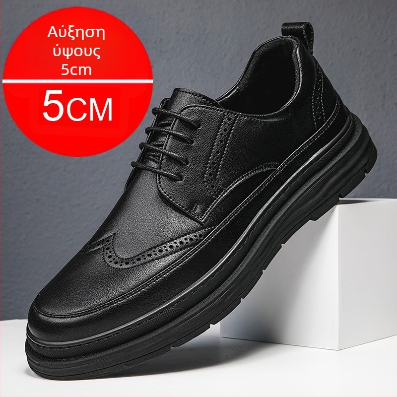 Ανδρικά δερμάτινα slip-on παπούτσια οδήγησης – κομψό καθημερινό επιχειρηματικό στυλ, αναπνεύσιμα, μαλακή σόλα από καουτσούκ