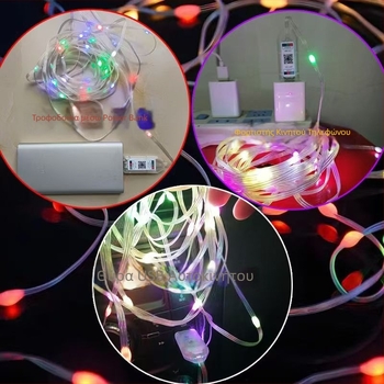Ακρυλικός ελεγκτής LED λωρίδων, USB 5V για αυτοκίνητο, χρωματικός έλεγχος