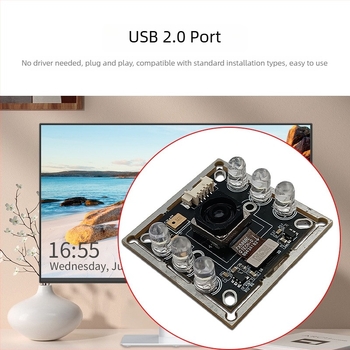 TW449 μονάδα USB κάμερας 12MP για ιατρική αισθητική και βιομηχανική απεικόνιση