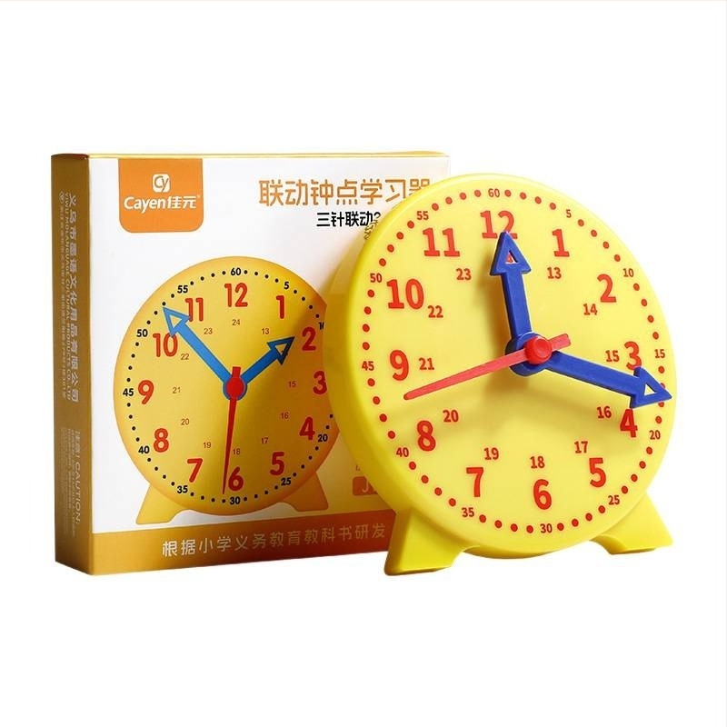 Μοντέλο ρολόι διδασκαλίας για μαθητές Α' και Β' τάξης, μαθηματικά και εκμάθηση χρόνου