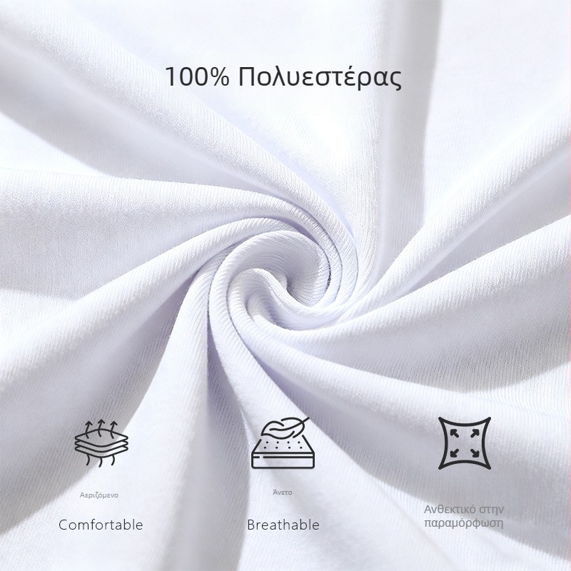 Ανδρικό polo με μακριά μανίκια, 3D χριστουγεννιάτικο μοτίβο με ιδιοκτήτη και κατοικίδιο