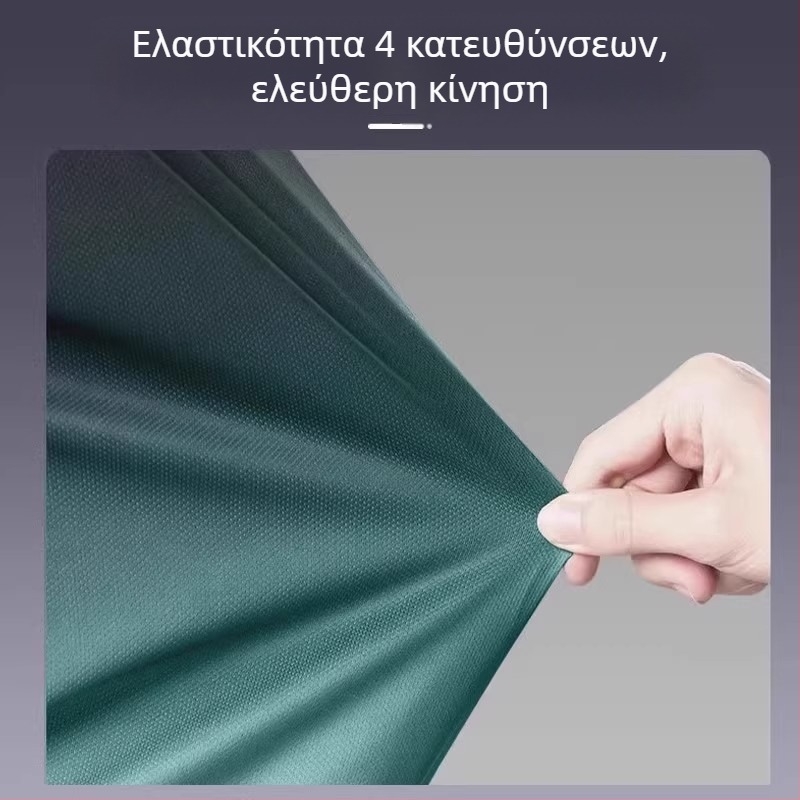 Ανδρικό αθλητικό σετ για μπάντμιντον, μακρυμάνικος, γρήγορο στέγνωμα, φθινοπωρινό-χειμερινό προπονητικό ένδυμα, πολυεστερικό ύφασμα