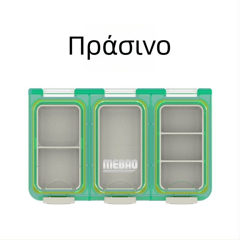 Αδιάβροχο πολυλειτουργικό κουτί αποθήκευσης αξεσουάρ ψαρέματος για εξωτερικό ψάρεμα