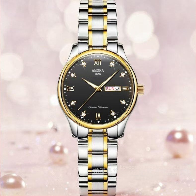 Γυναικείο ρολόι quartz, μινιμαλιστικό και πολυτελές σχέδιο, δημοφιλές μοντέλο