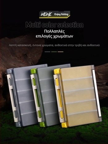 Weihe Διπλής όψεως Θήκη Δολωμάτων με ABS Ενθέσεις και Αποθήκευση Αξεσουάρ